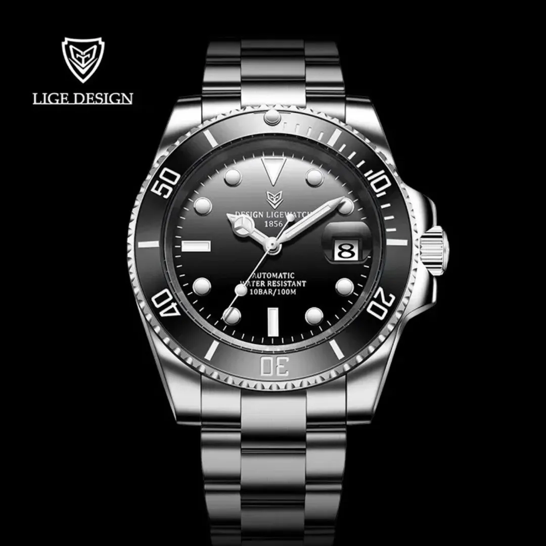 Producto 2024 lige new watch men mechanical wristwatch luxury automatic watch stainless steel watches for men