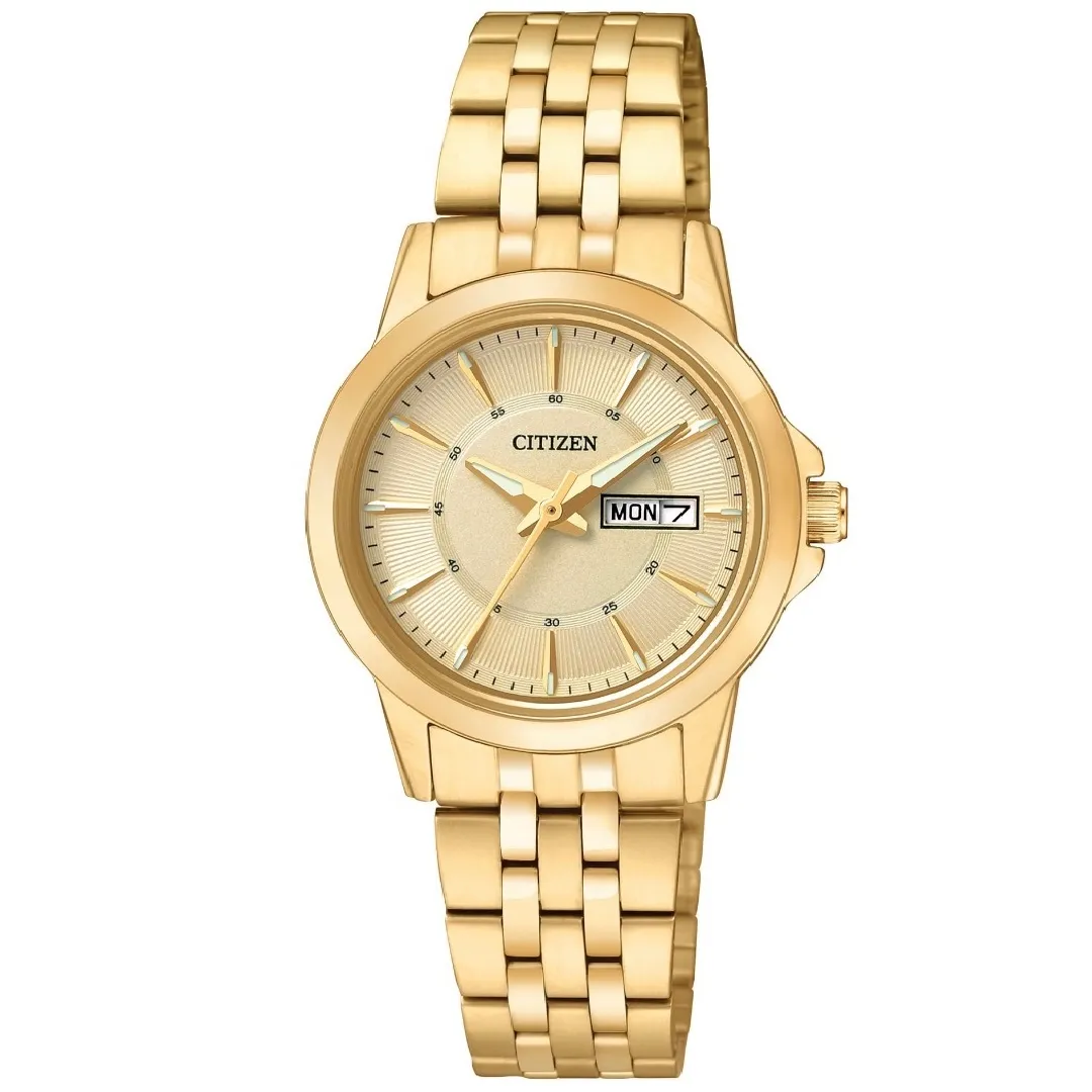 Producto Citizen women's classic quartz gold tone stainless steel watch